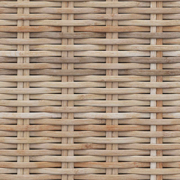 Sitzbank Rattan mit Stauraum & Kissen
