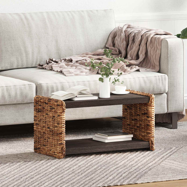Couchtisch Mahagoni Natur 70x35x35 cm