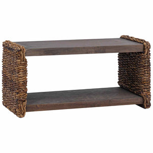 Couchtisch Mahagoni Natur 70x35x35 cm