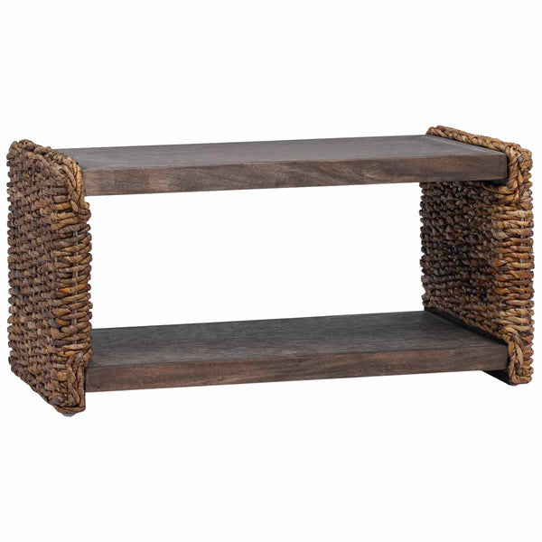 Couchtisch Mahagoni Natur 70x35x35 cm