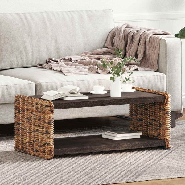 Couchtisch Mahagoni Massivholz 90x45 cm
