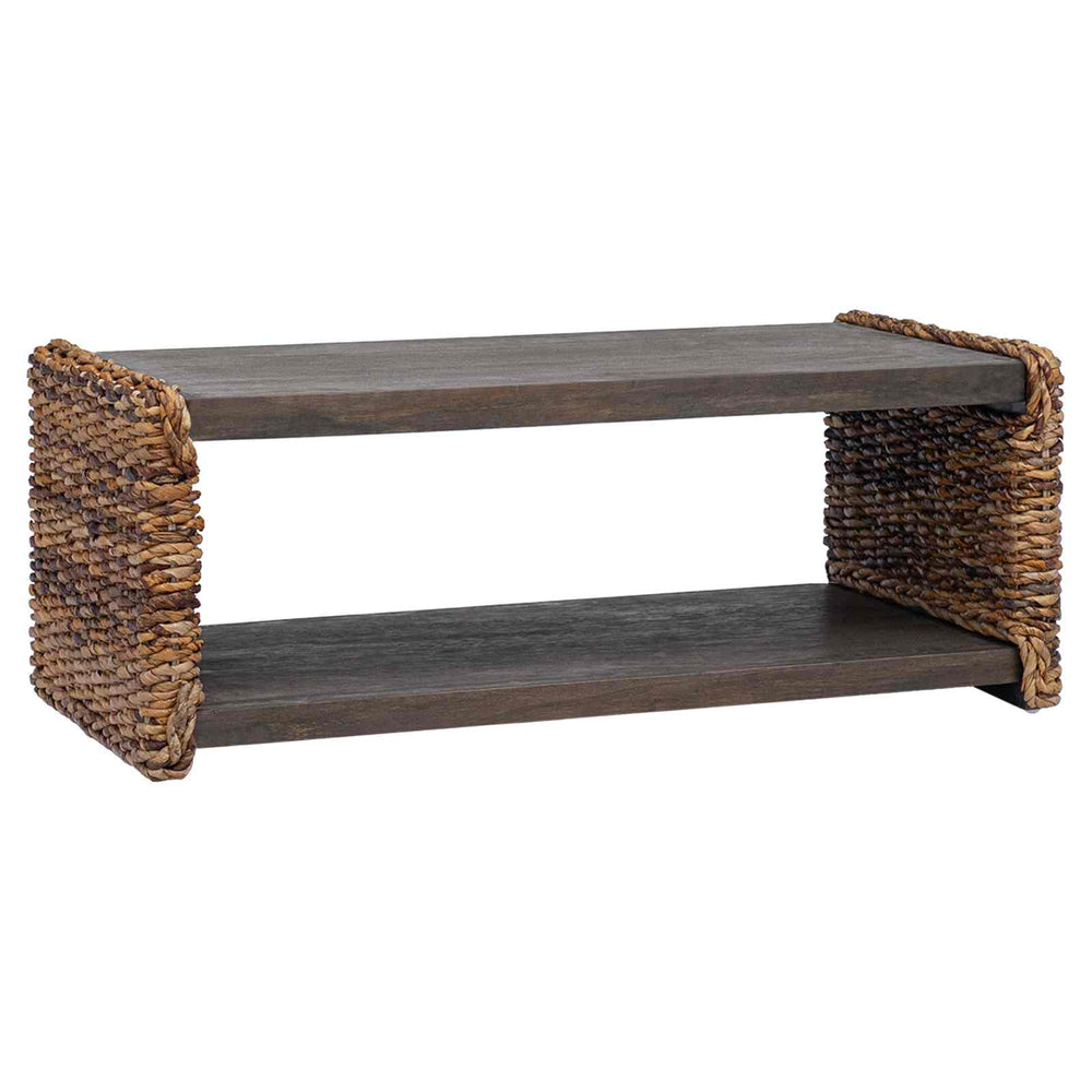 vidaXL Coffee Table Natural 90 x 45 x 35 cm Solid Mahogany Wood