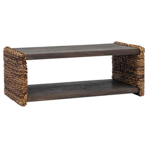 Couchtisch Mahagoni Massivholz 90x45 cm