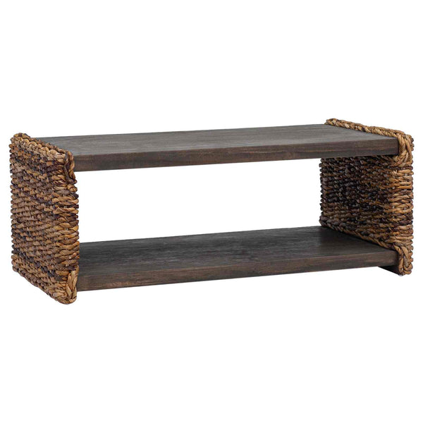 Couchtisch Mahagoni Massivholz 90x45 cm