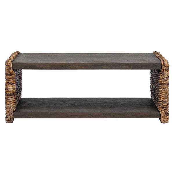 Couchtisch Mahagoni Massivholz 90x45 cm