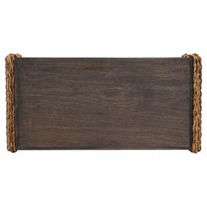 Couchtisch Mahagoni Massivholz 90x45 cm