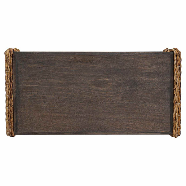 Couchtisch Mahagoni Massivholz 90x45 cm
