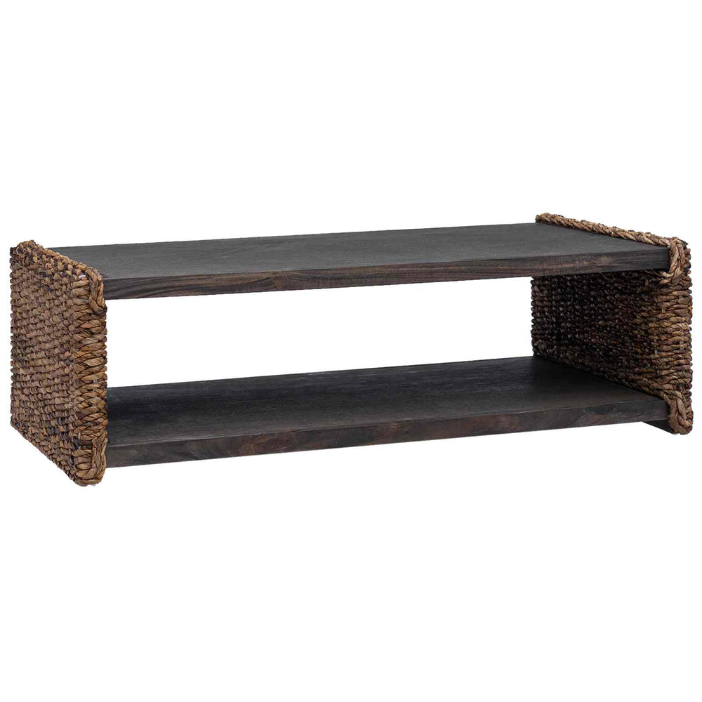 vidaXL Coffee Table Natural 110 x 55 x 35 cm Solid Mahogany Wood