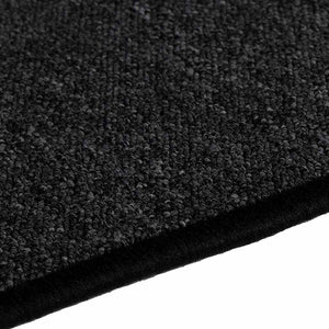 Anthrazit Teppichläufer 100x250 cm Polypropylen