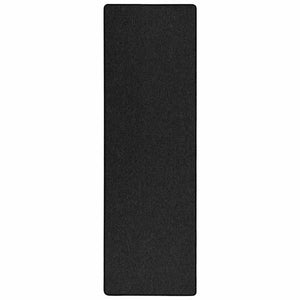 Anthrazit Teppichläufer 100x300 cm Polypropylen