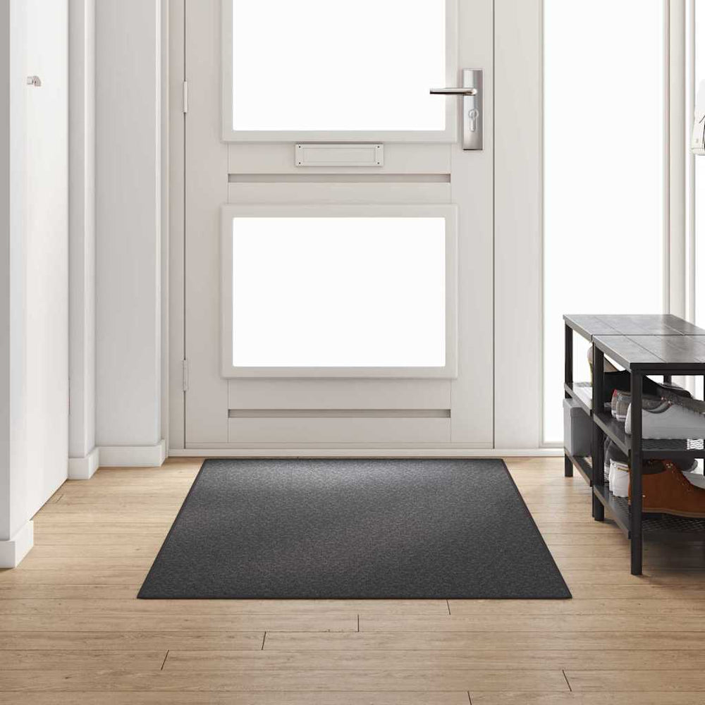 Dunkelgrauer Teppichläufer 100x250 cm