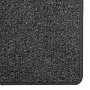 Dunkelgrauer Teppichläufer 100x300 cm