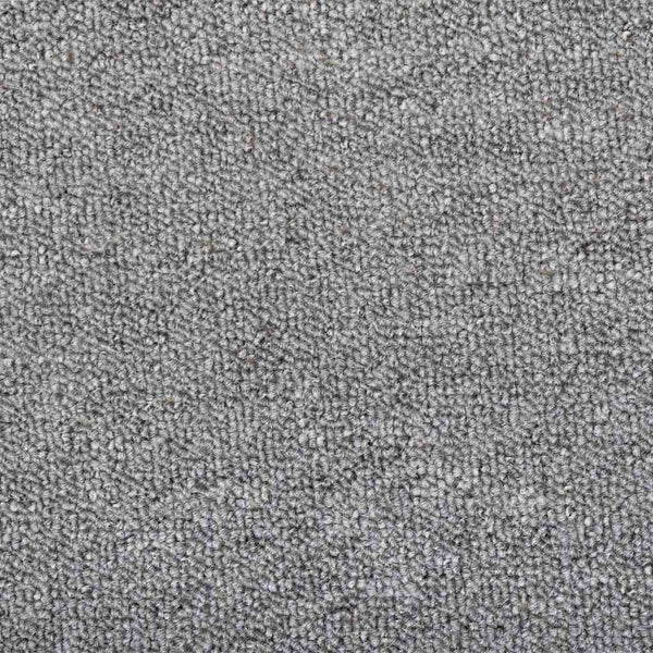 Teppichläufer Hellgrau 100x150 cm Polypropylen