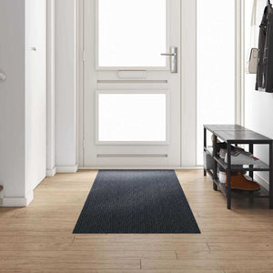 vidaXL Tapis de couloir Anthracite 80 x 300 cm Tissu