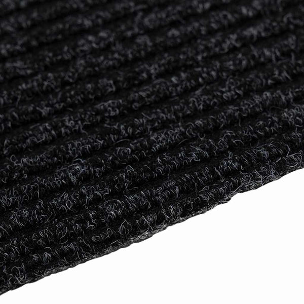 vidaXL Tapis de couloir Tissu Anthracite 80 x 400 cm