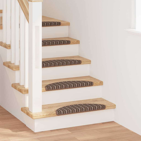 Selbstklebende Treppenschoner Braun 15er Set