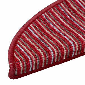 Selbstklebende Treppenschoner Rot, 15er Set