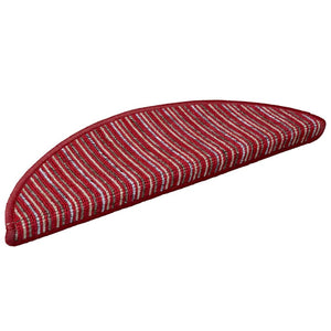 Selbstklebende Treppenschoner Rot, 15er Set