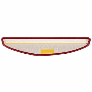 Selbstklebende Treppenschoner Rot, 15er Set