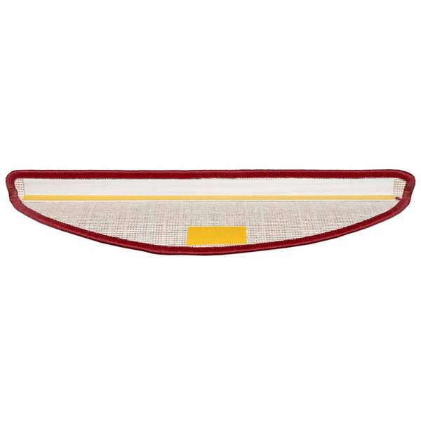 Selbstklebende Treppenschoner Rot, 15er Set