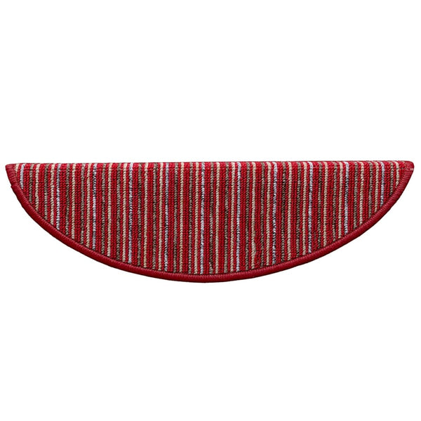 Selbstklebende Treppenschoner Rot, 15er Set