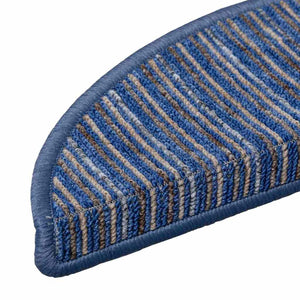 Selbstklebende Treppenschoner Blau 15er Set