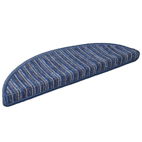 Selbstklebende Treppenschoner Blau 15er Set