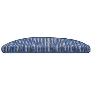Selbstklebende Treppenschoner Blau 15er Set