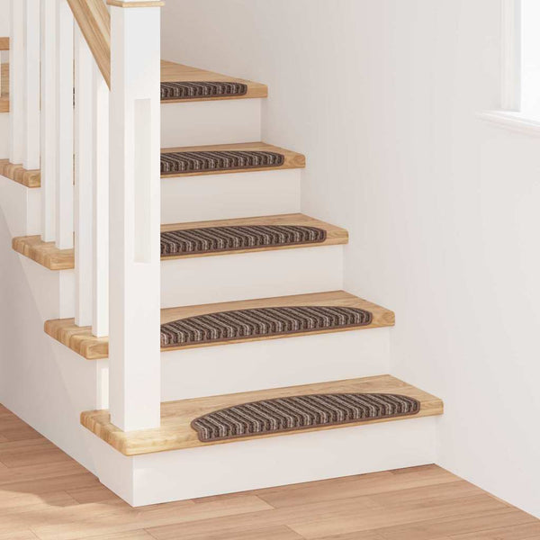 Selbstklebende Treppenschoner Braun 15er Set
