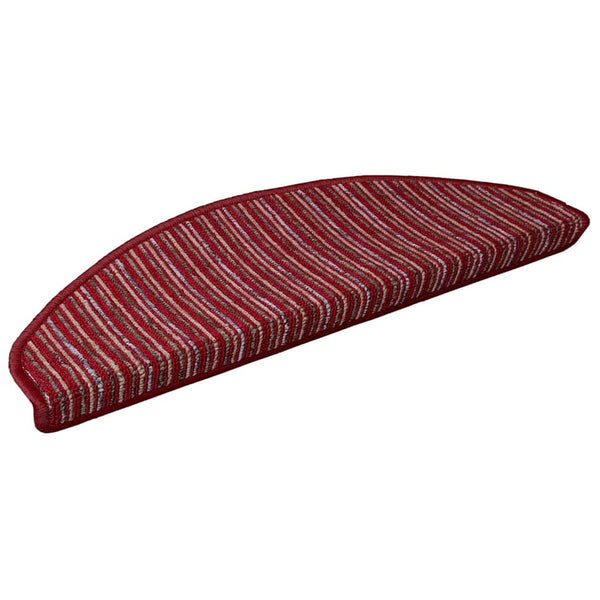 Selbstklebende Treppenschoner Rot, 15er Set