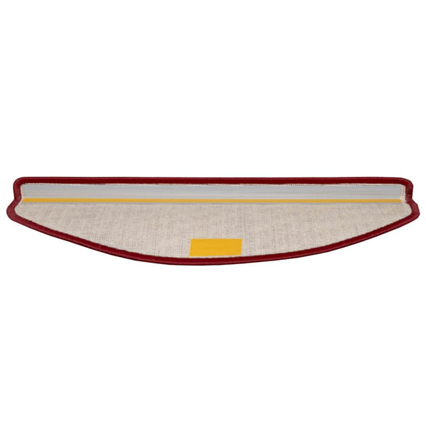 Selbstklebende Treppenschoner Rot, 15er Set