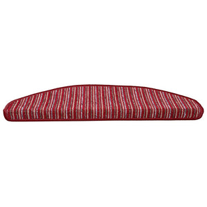 Selbstklebende Treppenschoner Rot, 15er Set