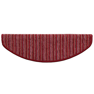 Selbstklebende Treppenschoner Rot, 15er Set
