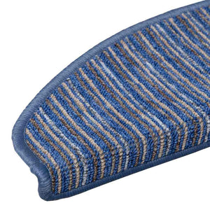 Selbstklebende Treppenschoner Blau 15er Set