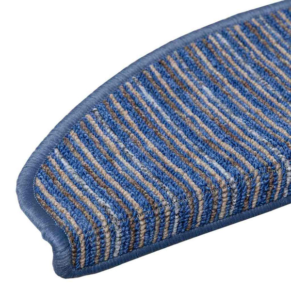 Selbstklebende Treppenschoner Blau 15er Set