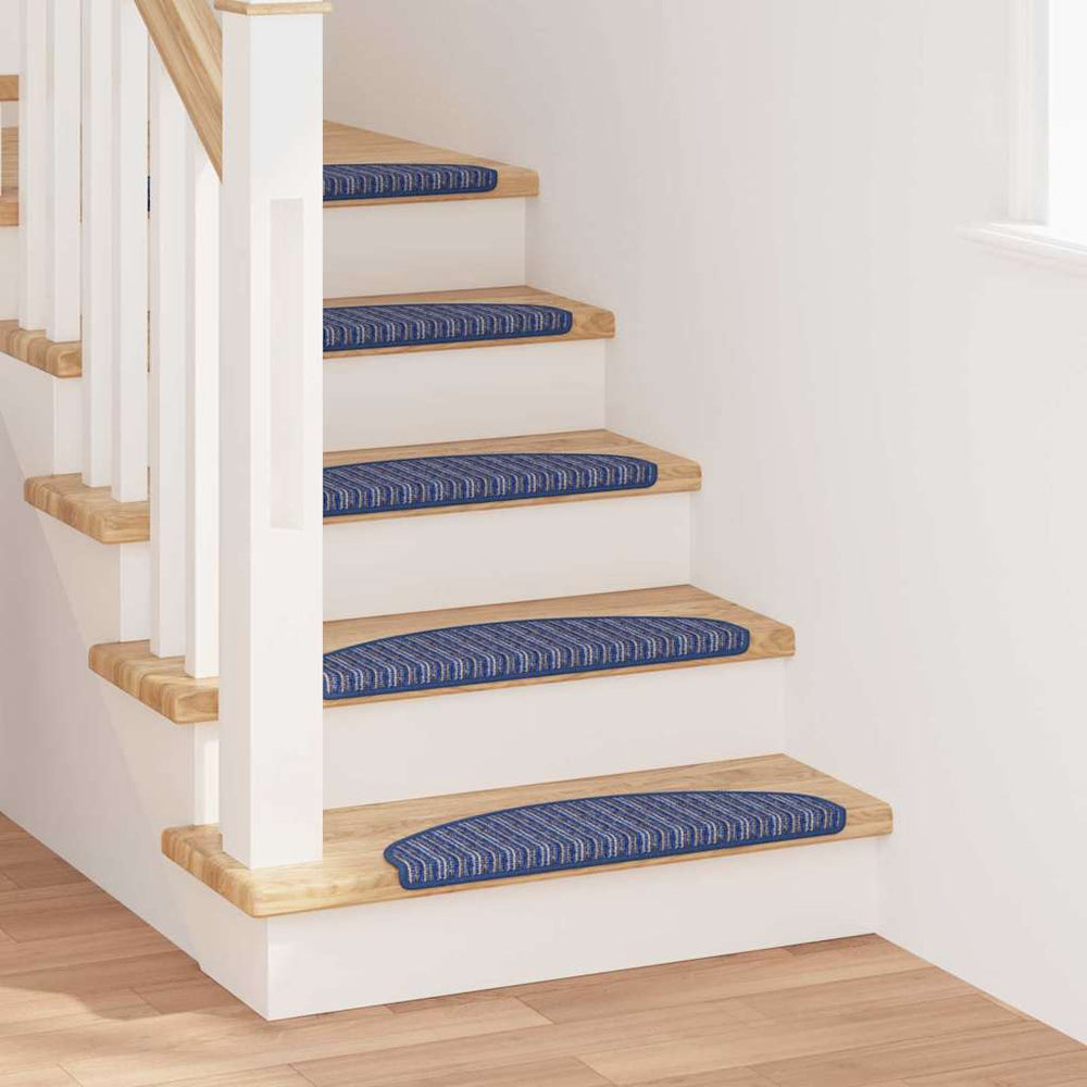 Selbstklebende Treppenschoner Blau 15er Set