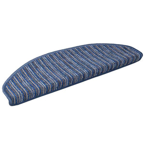 Selbstklebende Treppenschoner Blau 15er Set