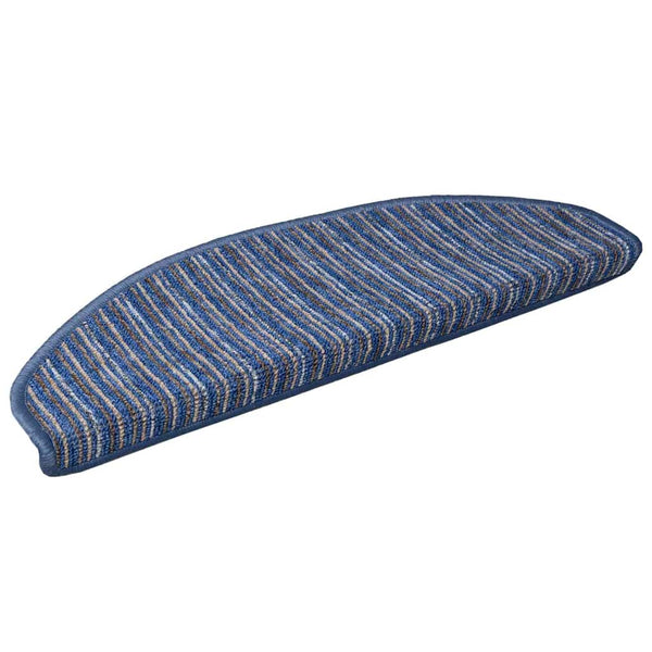 Selbstklebende Treppenschoner Blau 15er Set