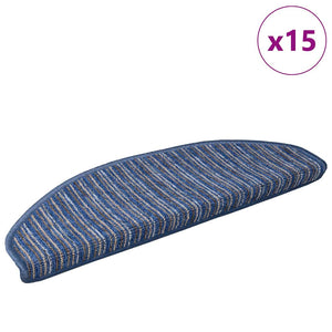 Selbstklebende Treppenschoner Blau 15er Set