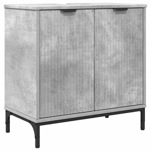Badezimmermöbel Set Beton Grau