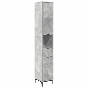 Badezimmermöbel Set Beton Grau