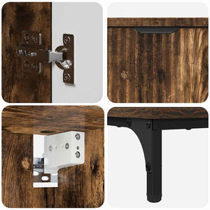 Badezimmermöbel Set Geräucherte Eiche