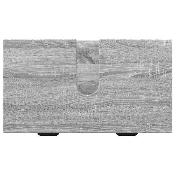 Graues Badezimmermöbel-Set mit Tür