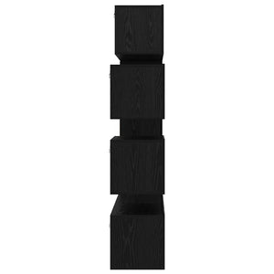 TV-Schrank Set 8-teilig Schwarz Eiche Optik