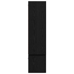 TV-Schrank Set 7-teilig Schwarz Eichenoptik