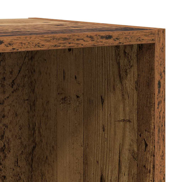 Wandmontiertes TV-Schrank Set Altholz