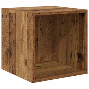 Wandmontiertes TV-Schrank Set Altholz