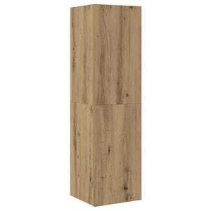 Wand TV-Schrank 4-teilig Artisan Eiche