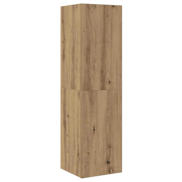 Wand TV-Schrank 4-teilig Artisan Eiche