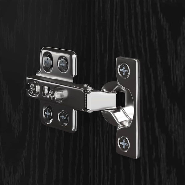 TV-Schrank Set 5-teilig Schwarz Eichenoptik